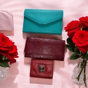 Lot of 3 wallets